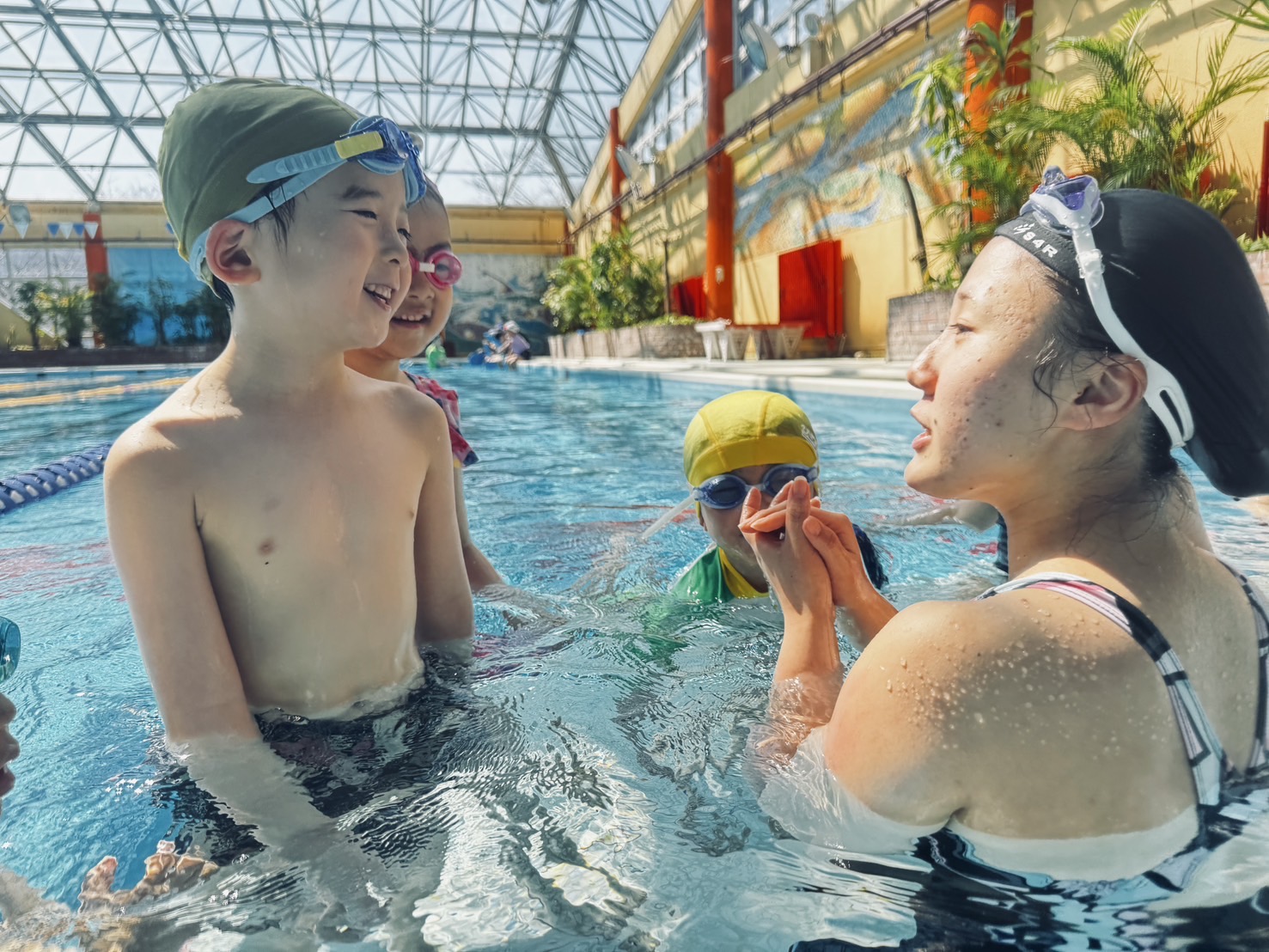 全身運動で、体がバランスよく育つ！